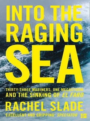 cover image of Into the Raging Sea